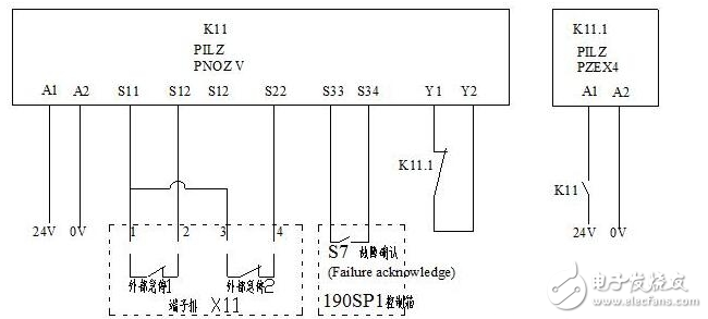 安全繼電器工作原理、接線圖、使用方法